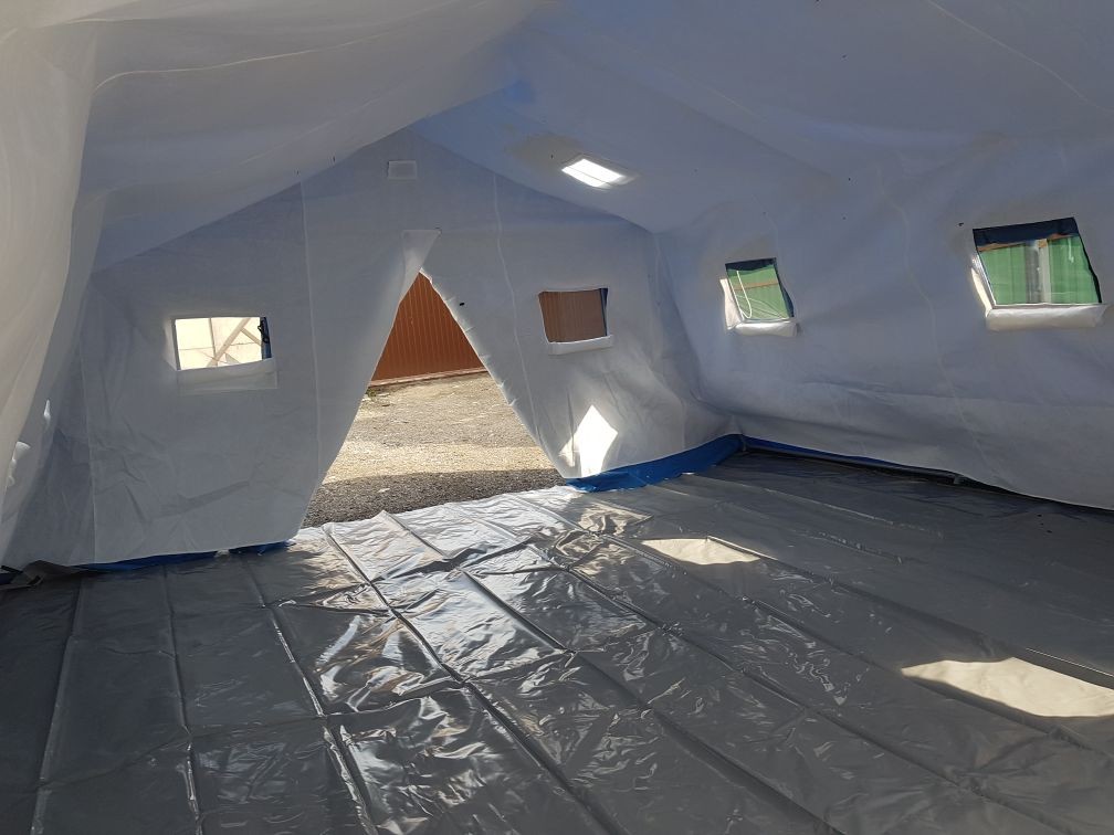 Модульная каркасная палатка «Арсенал-30» Модульная каркасная палатка «Арсенал-30»