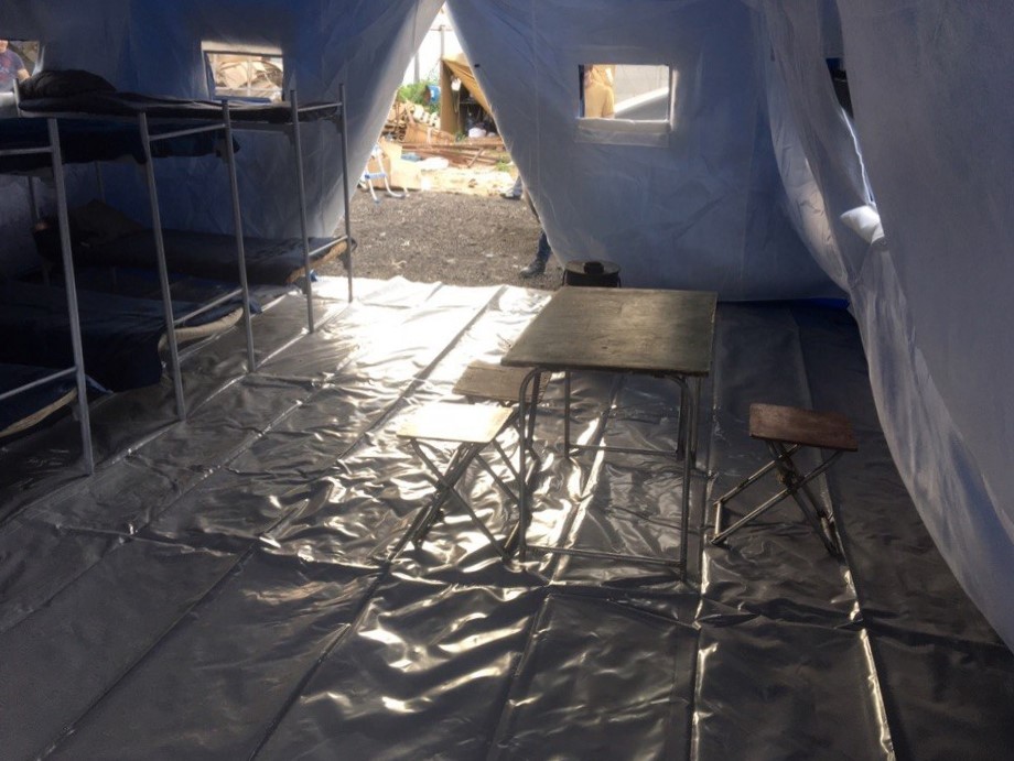 Модульная каркасная палатка «Арсенал-30» Модульная каркасная палатка «Арсенал-30»