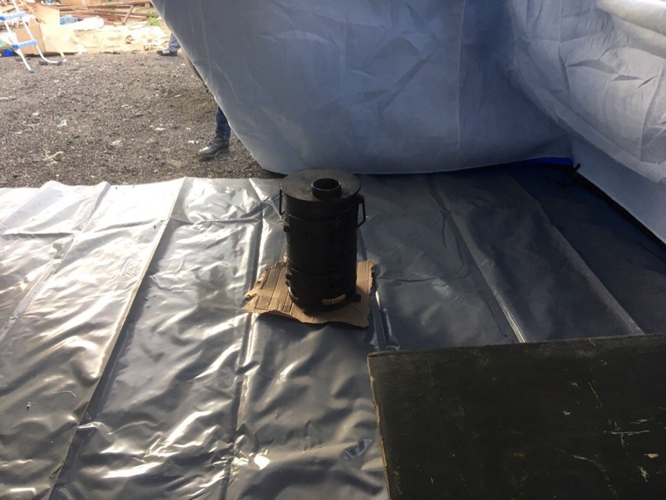 Модульная каркасная палатка «Арсенал-30» Модульная каркасная палатка «Арсенал-30»