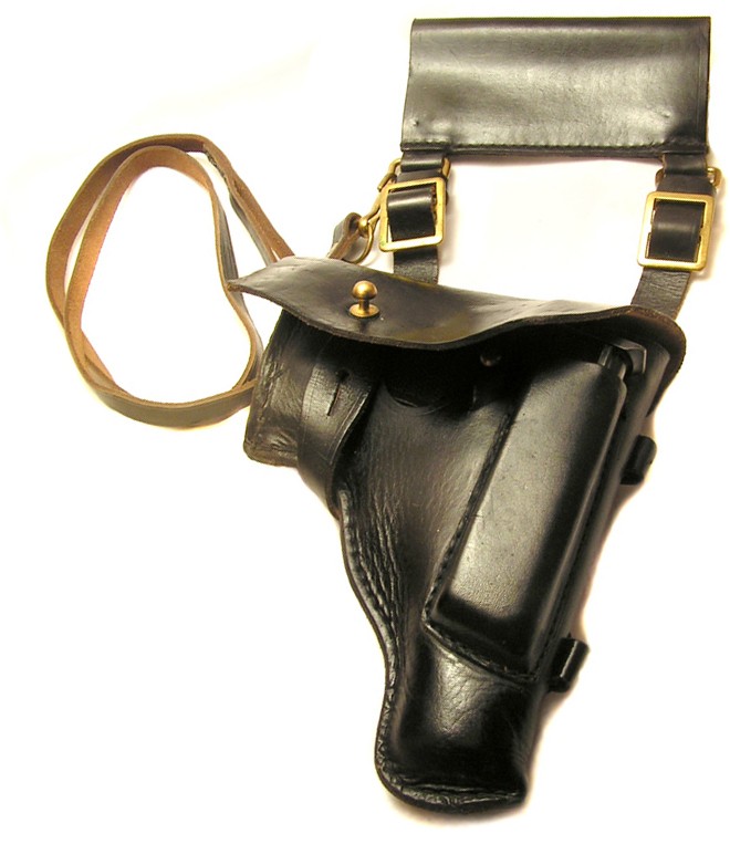 Ремень с кобурой под ПМ ВМФ офицерский кожаный СССР Ремень с кобурой под ПМ ВМФ офицерский кожаный СССР