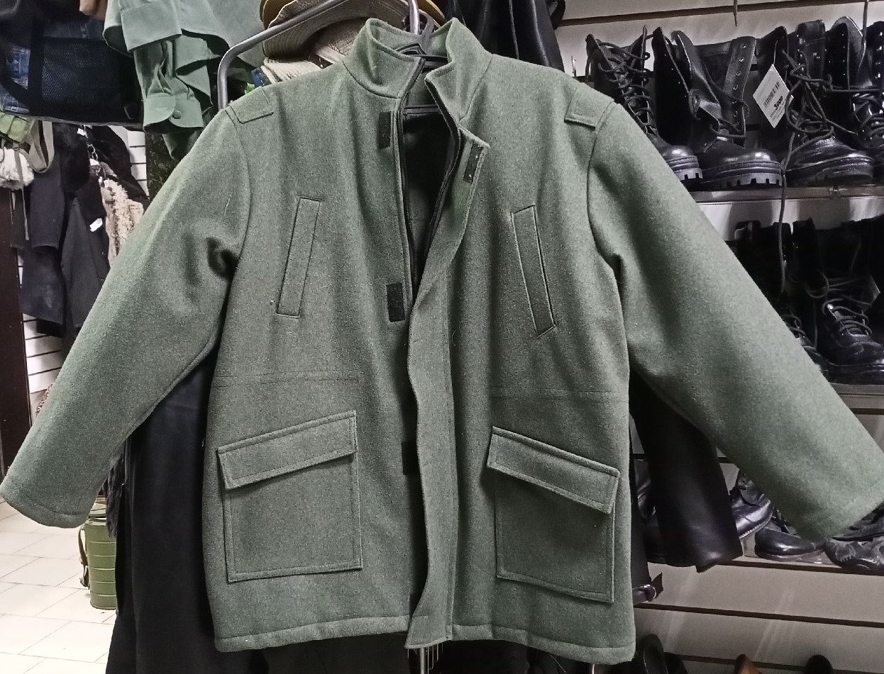 Куртка для ходовой охоты из шинельного сукна Куртка для ходовой охоты из шинельного сукна